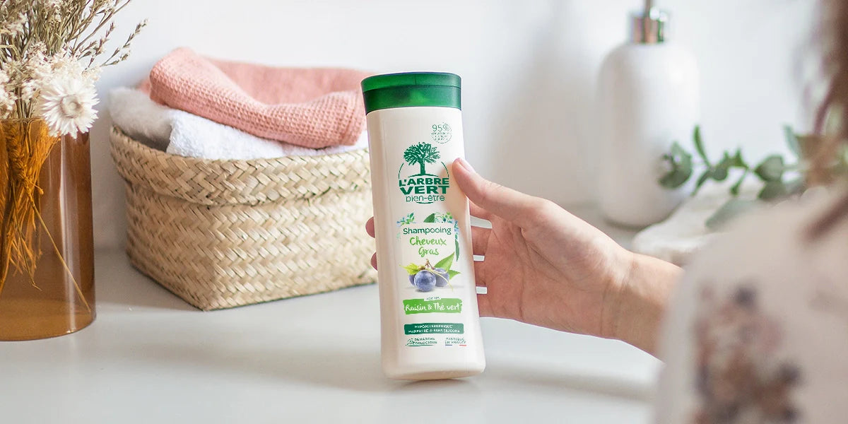 Shampooing cheveux gras