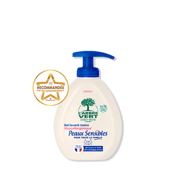 Crème lavante mains Peaux sensibles 300 mL