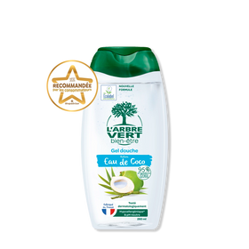 Gel douche Parfum Eau de coco 260 mL