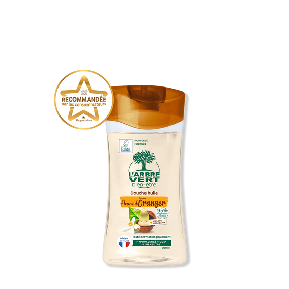 Douche huile Fleurs d'oranger & Macadamia 260 mL
