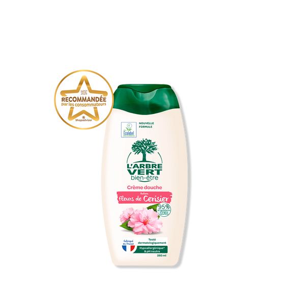 Crème douche Parfum Fleurs de Cerisier 260 mL