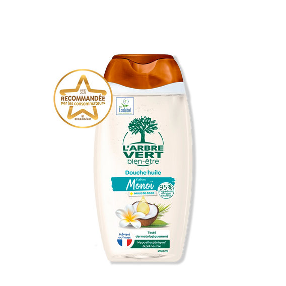 Douche huile Monoï & huile de coco 260 mL