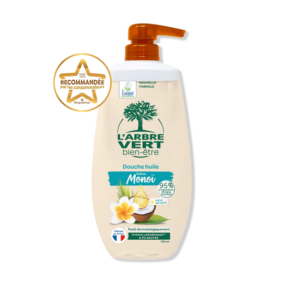 Douche huile Monoï & huile de coco 720 mL