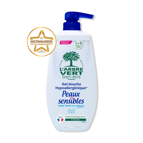 Gel douche Peaux sensibles 720 mL