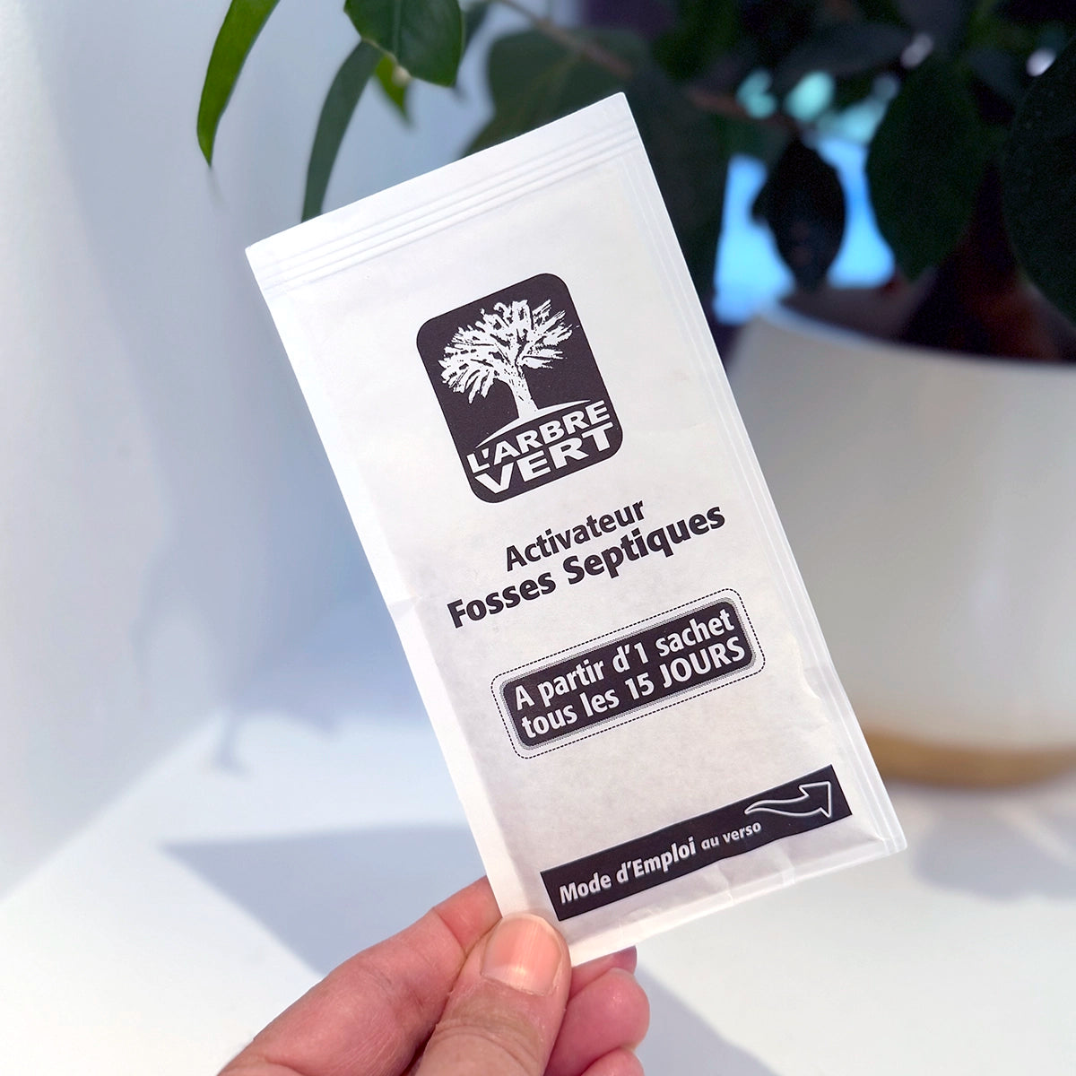 Activateur fosses septiques Efficace 6 mois 12 sachets