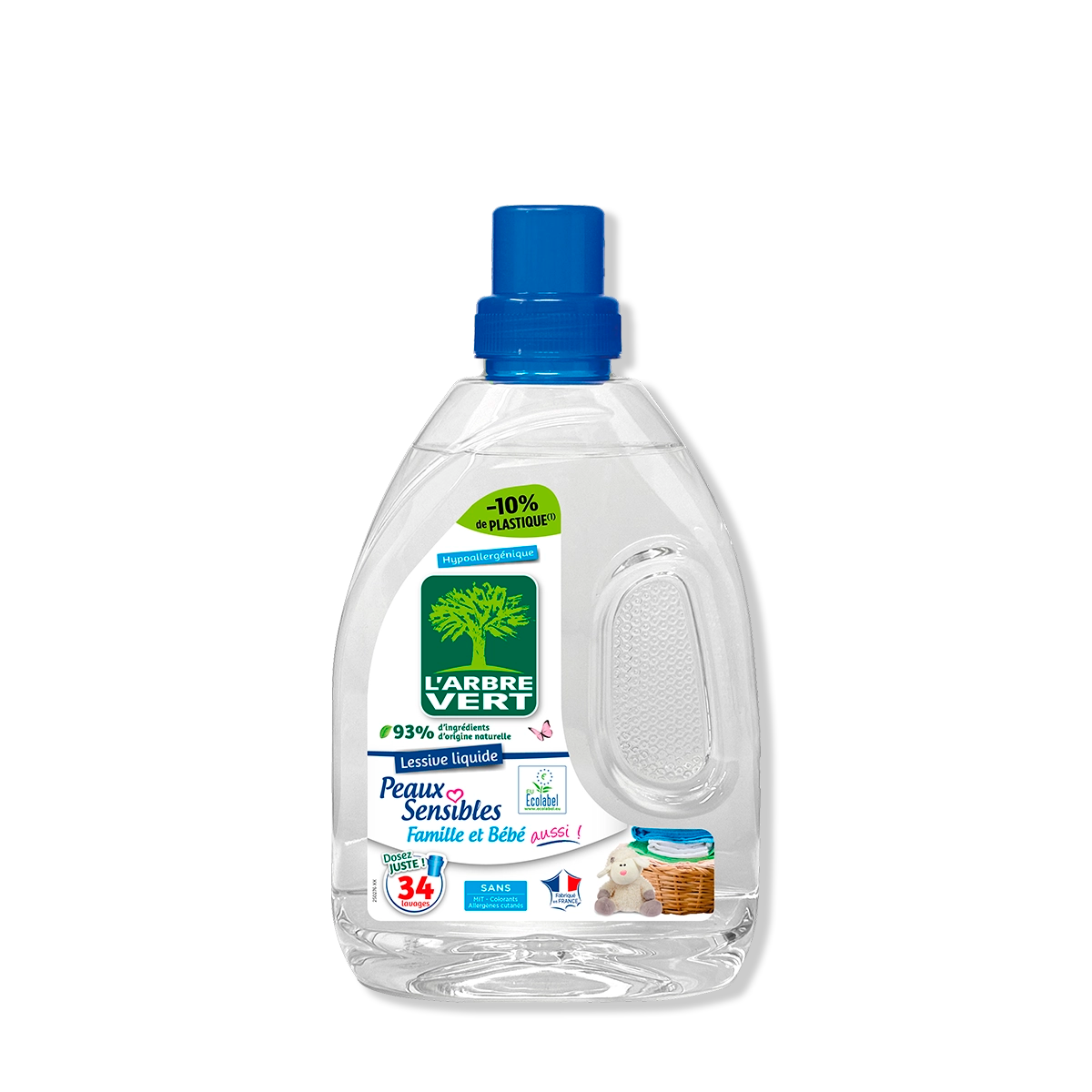 Lessive liquide Peaux Sensibles 1,53L