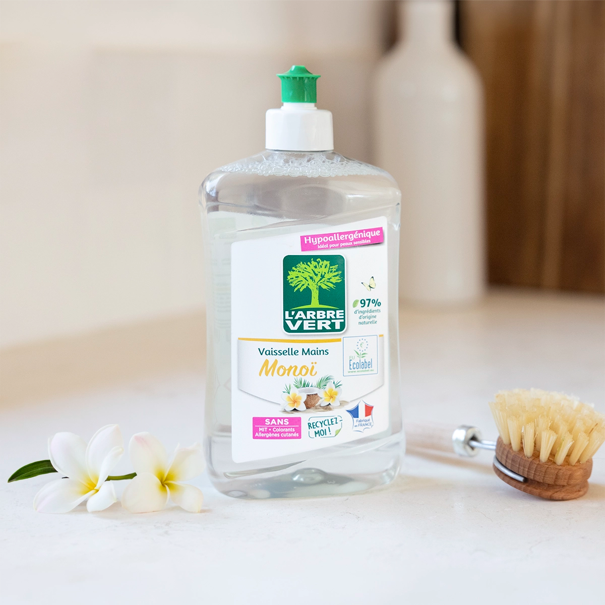 Liquide vaisselle Monoï 500 mL