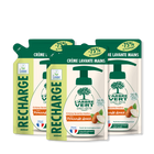 Lot de 3 recharges crème lavante mains Amande douce 3 x 300 mL
