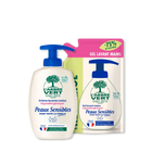 Pack crème lavante et recharge Peaux Sensibles 2 x 300 mL