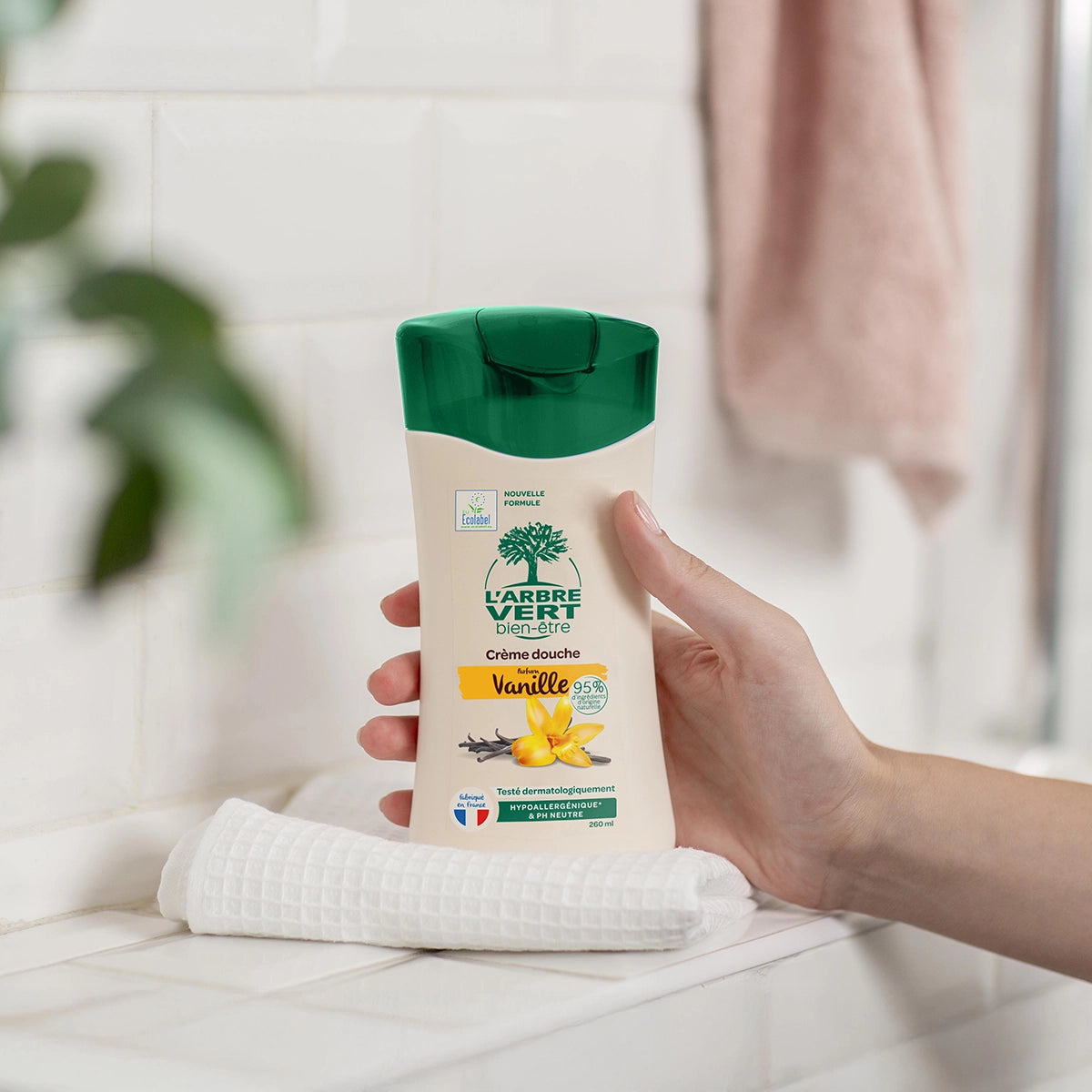 Crème douche Parfum Vanille 260 mL