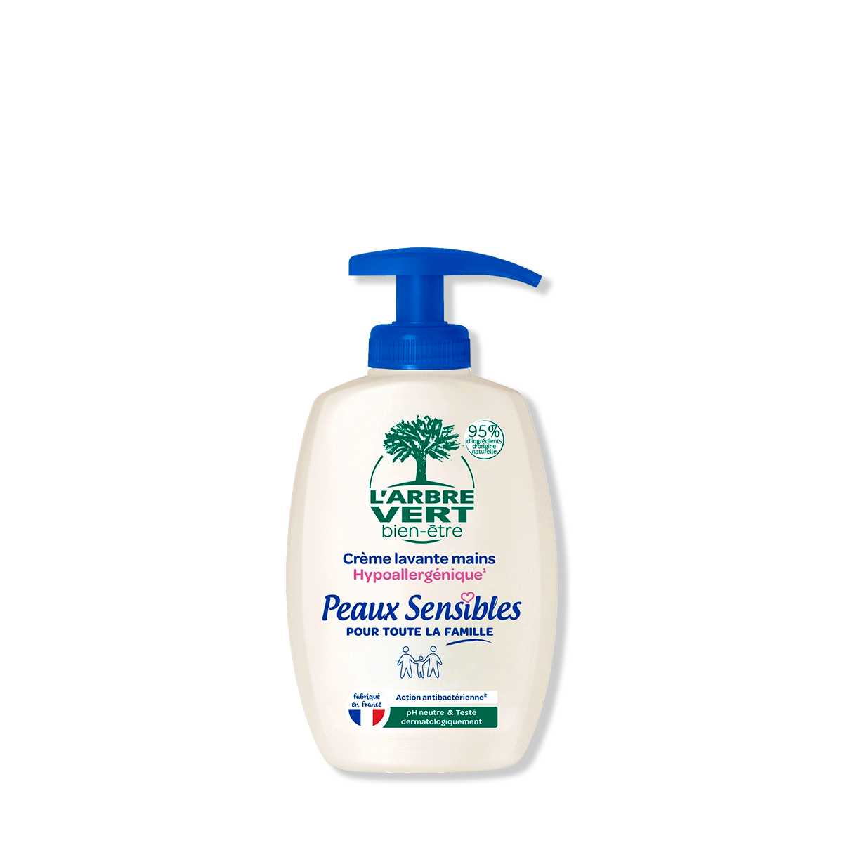 Crème lavante mains Peaux sensibles 300 mL