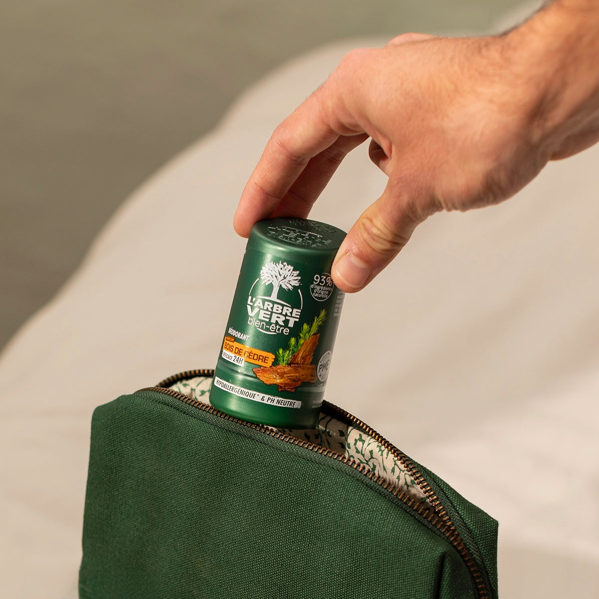 Déodorant Bille 24H - Homme Parfum Bois de Cèdre 50 mL