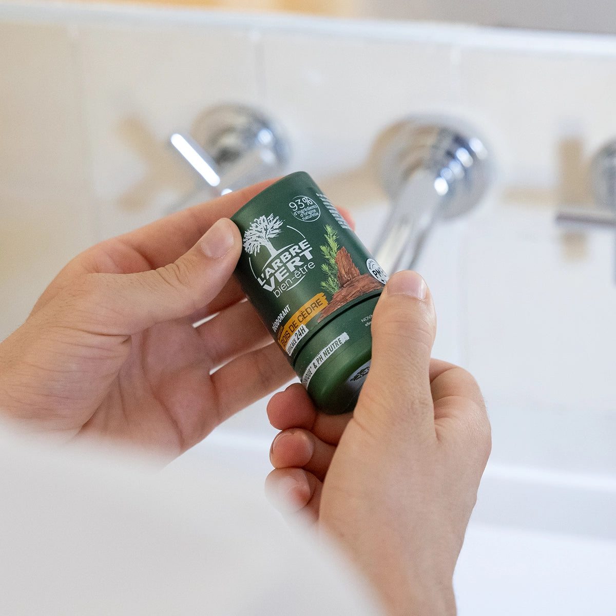 Déodorant Bille 24H - Homme Parfum Bois de Cèdre 50 mL