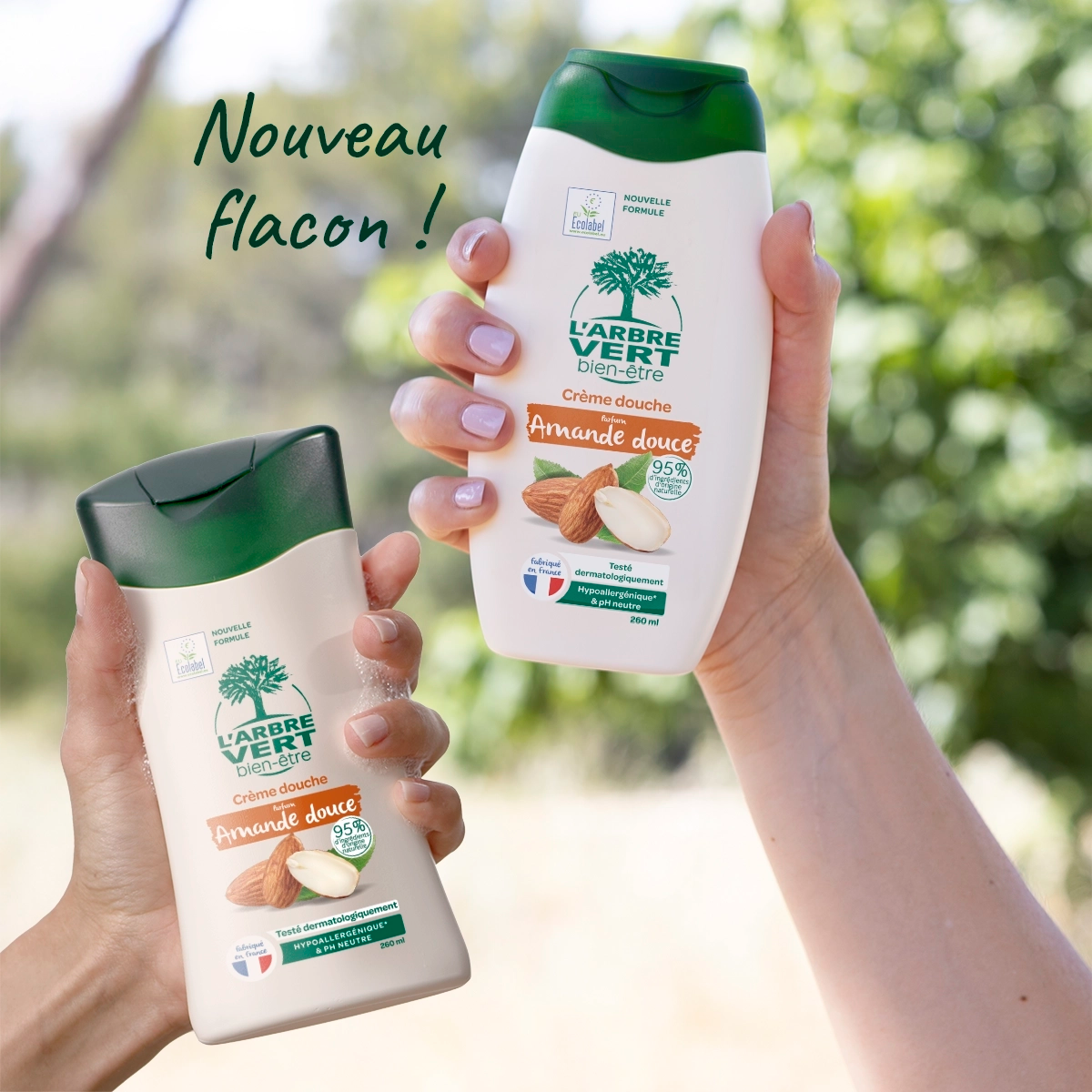 Crème douche Parfum Amande douce 260 mL