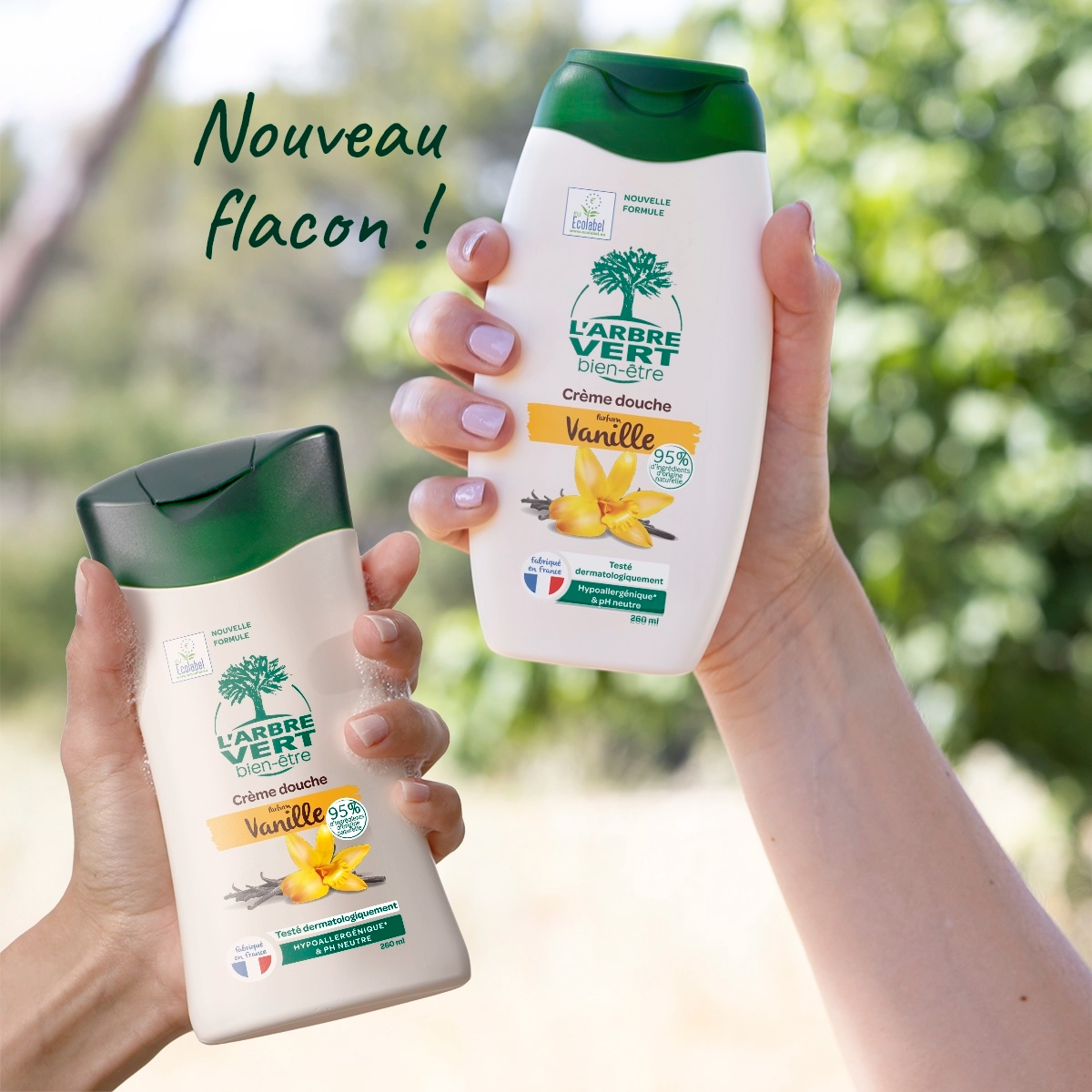 Crème douche Parfum Vanille 260 mL