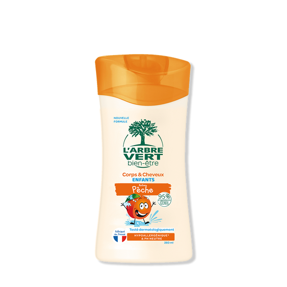 Crème douche enfants Parfum Pêche 260 mL
