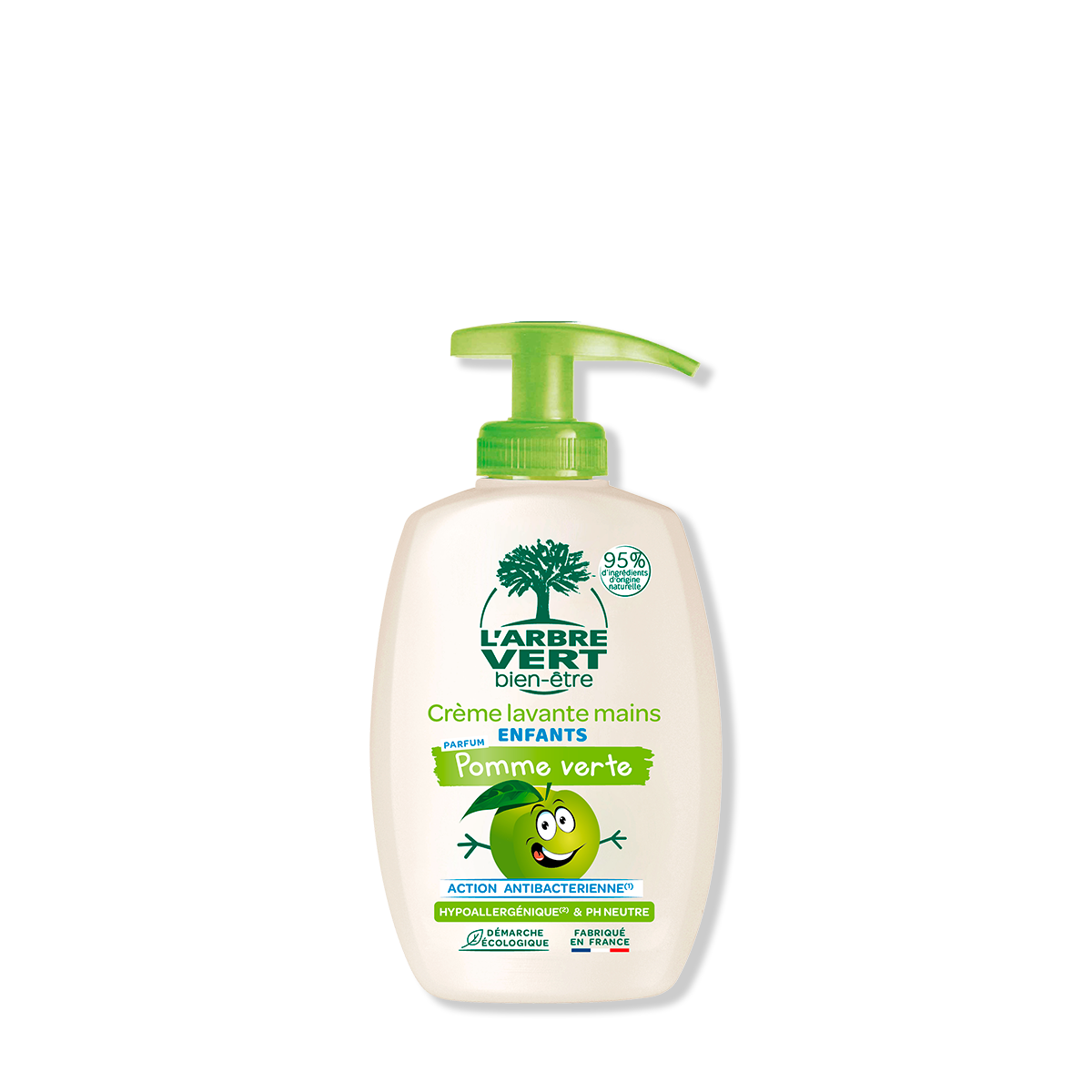 Crème lavante mains - Enfants Pomme verte 300 mL