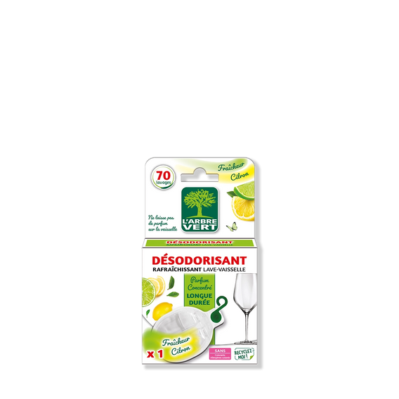Désodorisant lave-vaisselle Fraîcheur citron 70 lavages