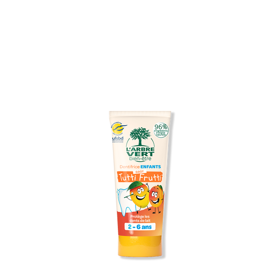 Dentifrice Enfants 2 à 6 ans Goût Tutti Frutti 50 mL