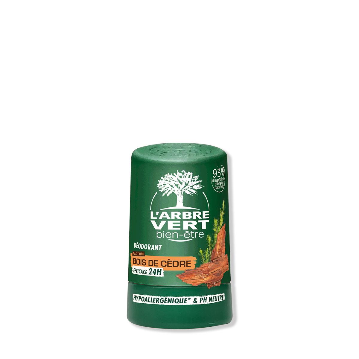 Déodorant Bille 24H - Homme Parfum Bois de Cèdre 50 mL