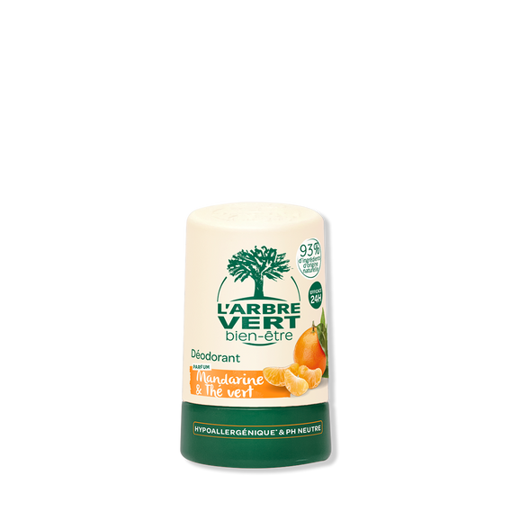 Déodorant Bille 24H Parfum Mandarine & Thé vert 50 mL