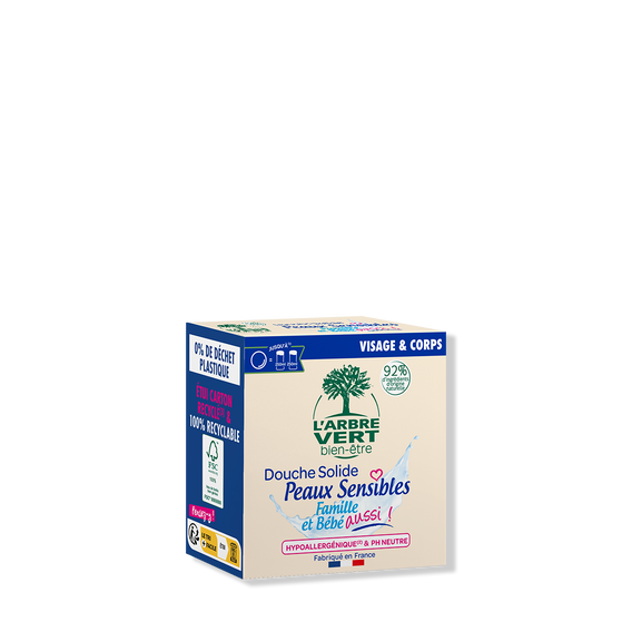 Douche solide Peaux sensibles 75 g