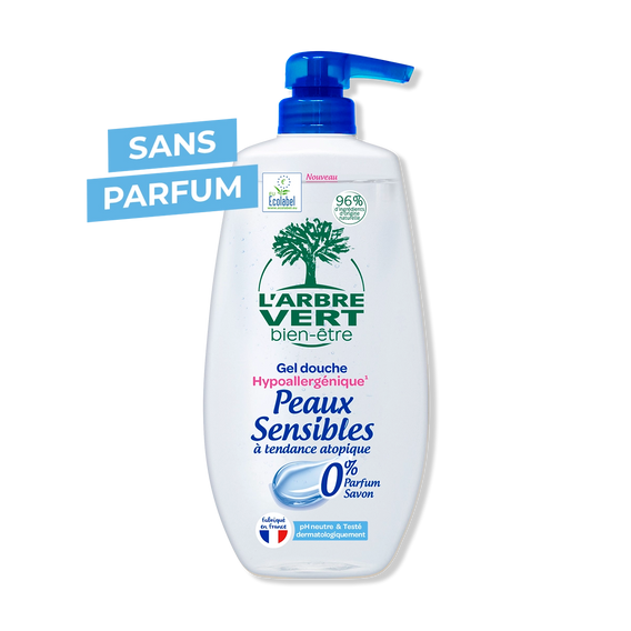 Gel douche Peaux Sensibles à tendance atopique 0% 720ml