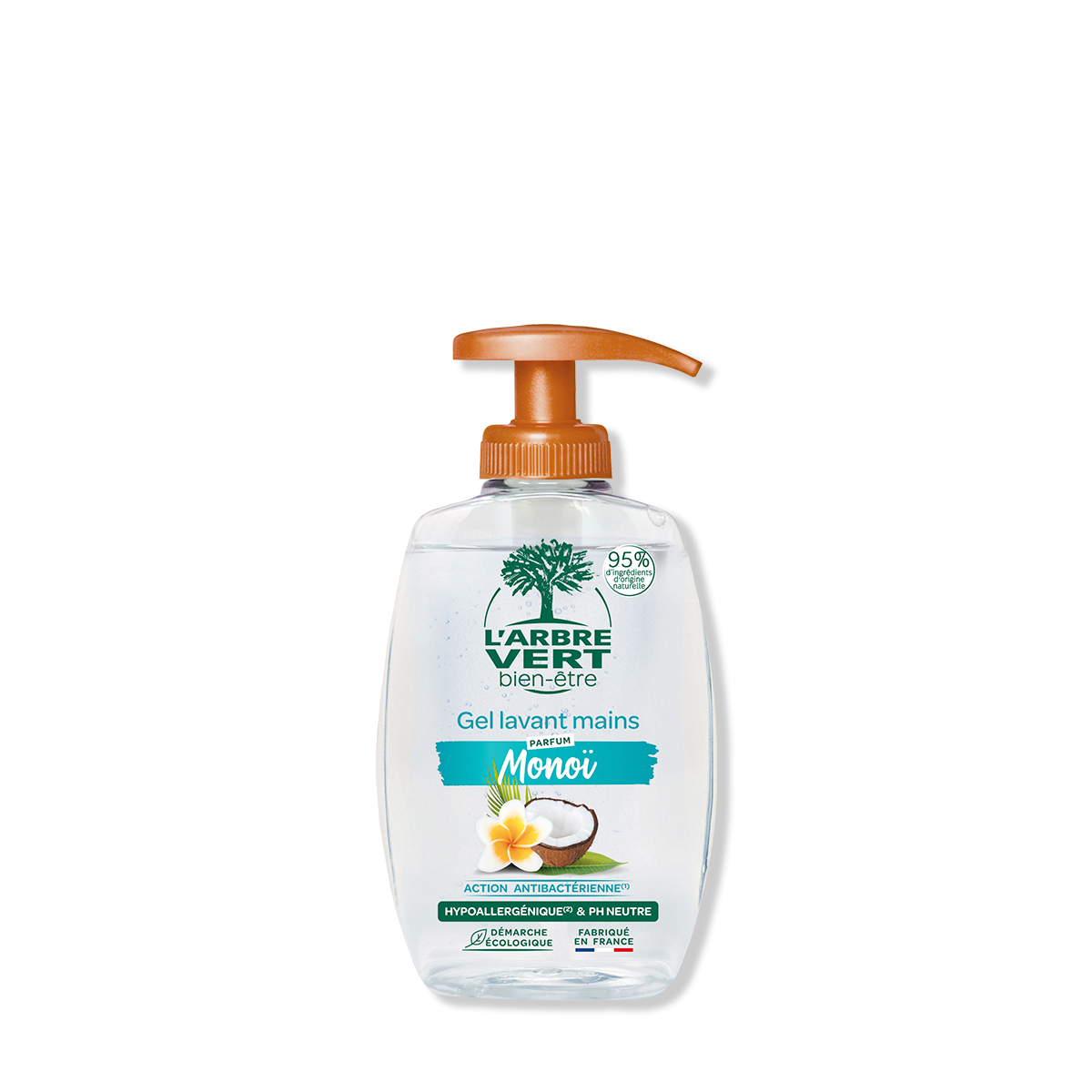 Gel lavant mains Monoï 300 mL