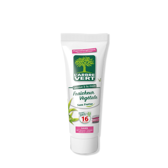 Tube lessive à la main Fraîcheur Végétale 250 mL