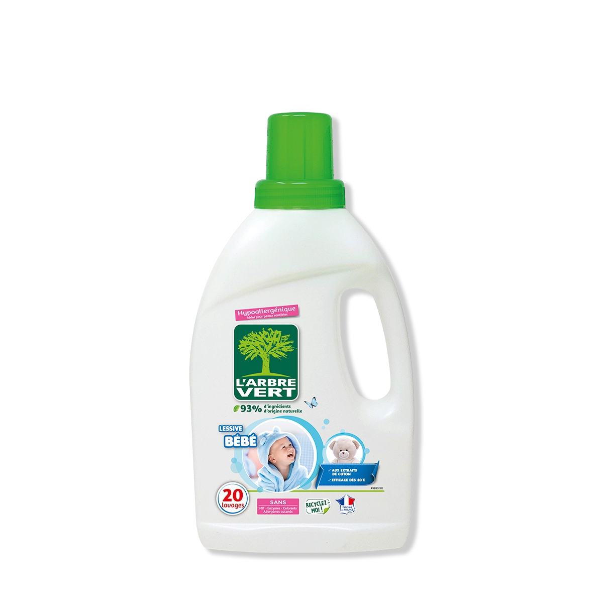Lessive liquide Bébé 1,2L