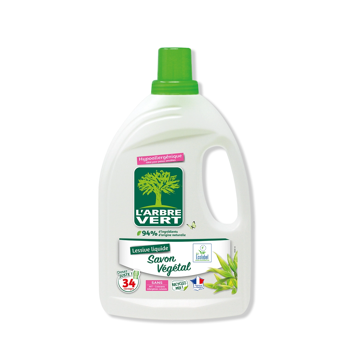 Lessive liquide Savon Végétal 1,53L