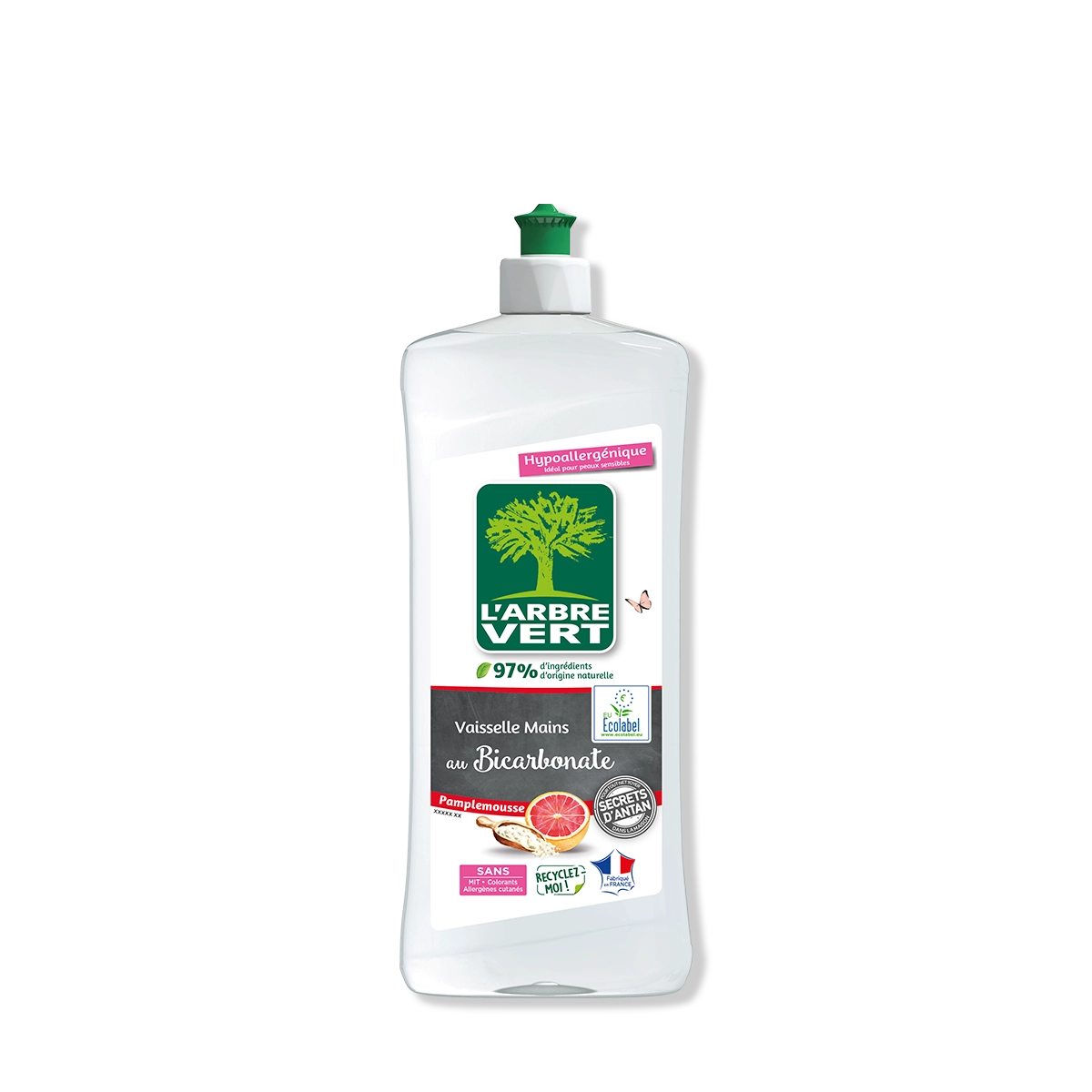 Liquide vaisselle Bicarbonate de soude 750 mL