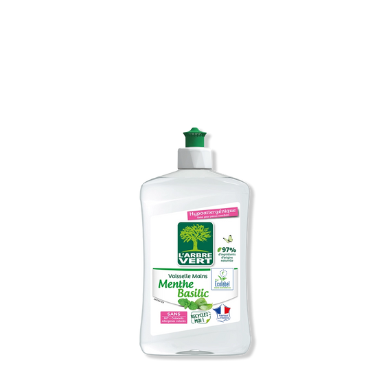 Liquide vaisselle Menthe Basilic 500 mL