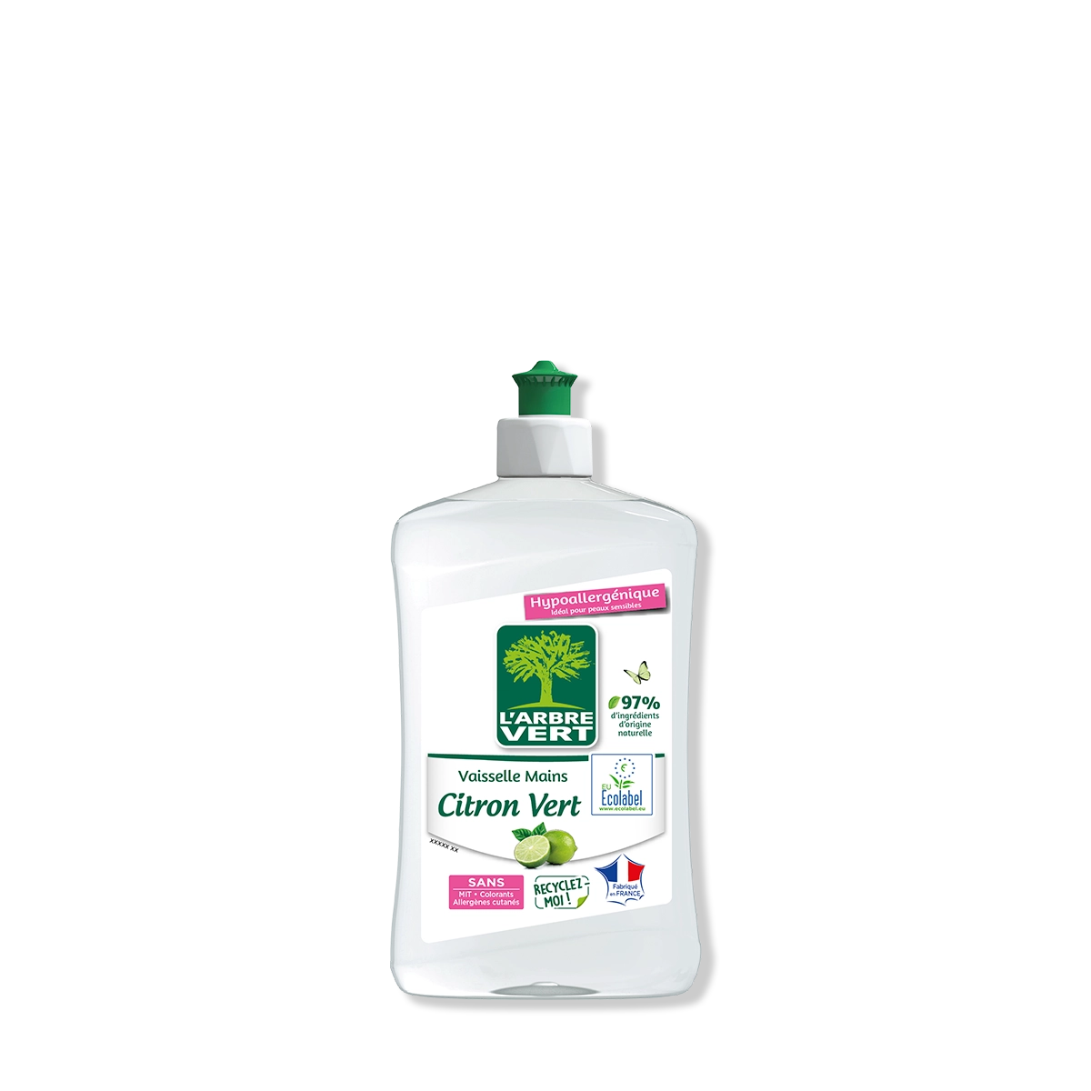 Liquide vaisselle Parfum Citron Vert 500 mL