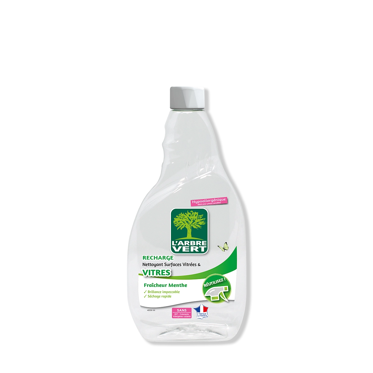 Recharge Flacon nettoyant vitres 740 mL