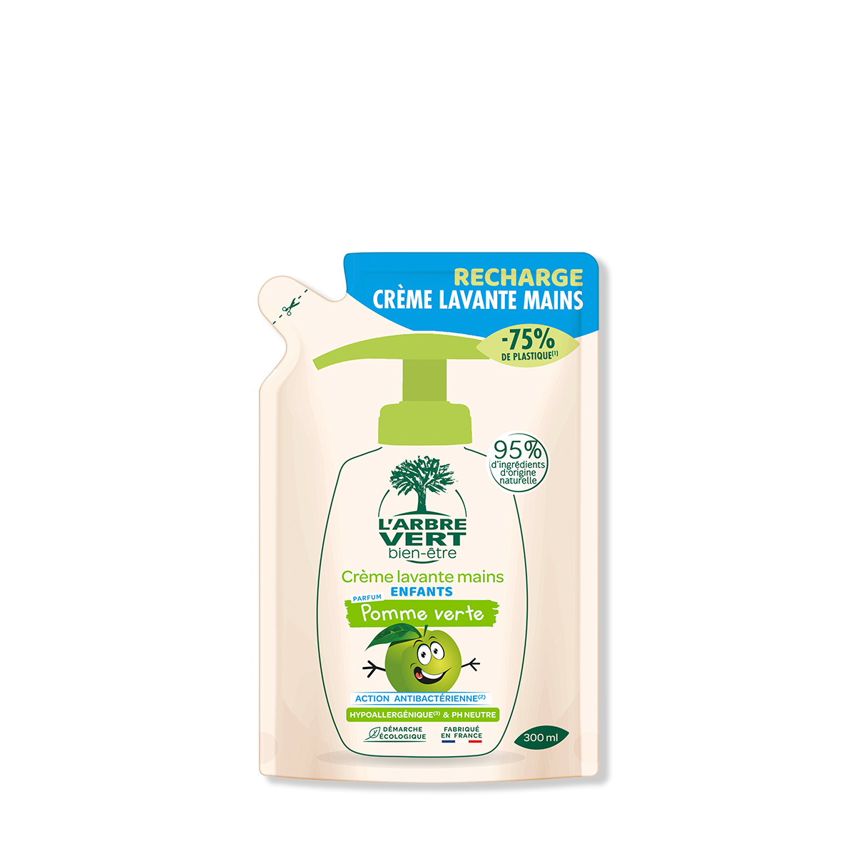 Recharge crème lavante mains - Enfants