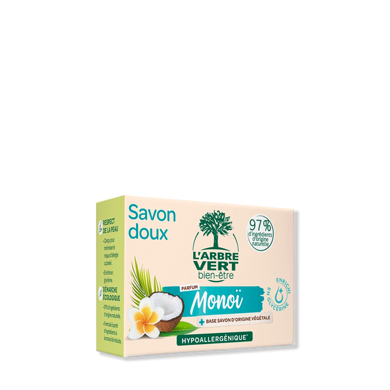 Savon doux Monoï 90 g