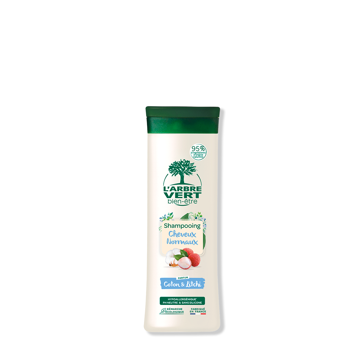 Shampooing Cheveux Normaux Parfum Coton & Litchi 250 mL
