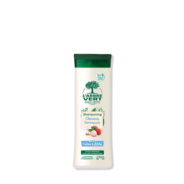 Shampooing Cheveux Normaux Parfum Coton & Litchi 250 mL
