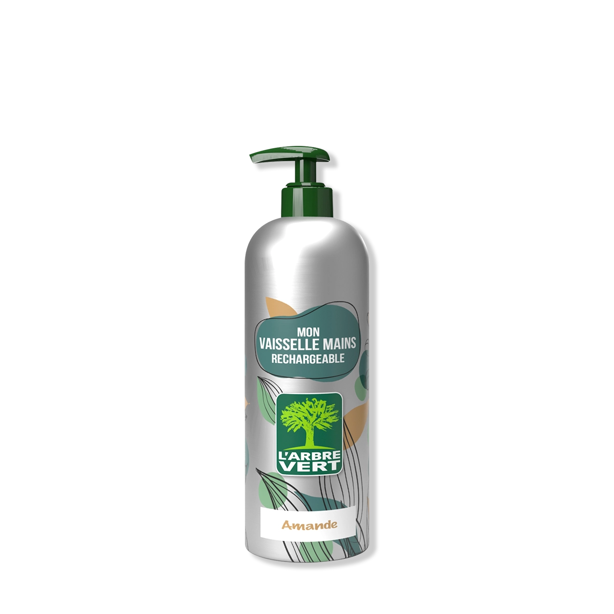 Vaisselle mains rechargeable Amande 490 mL