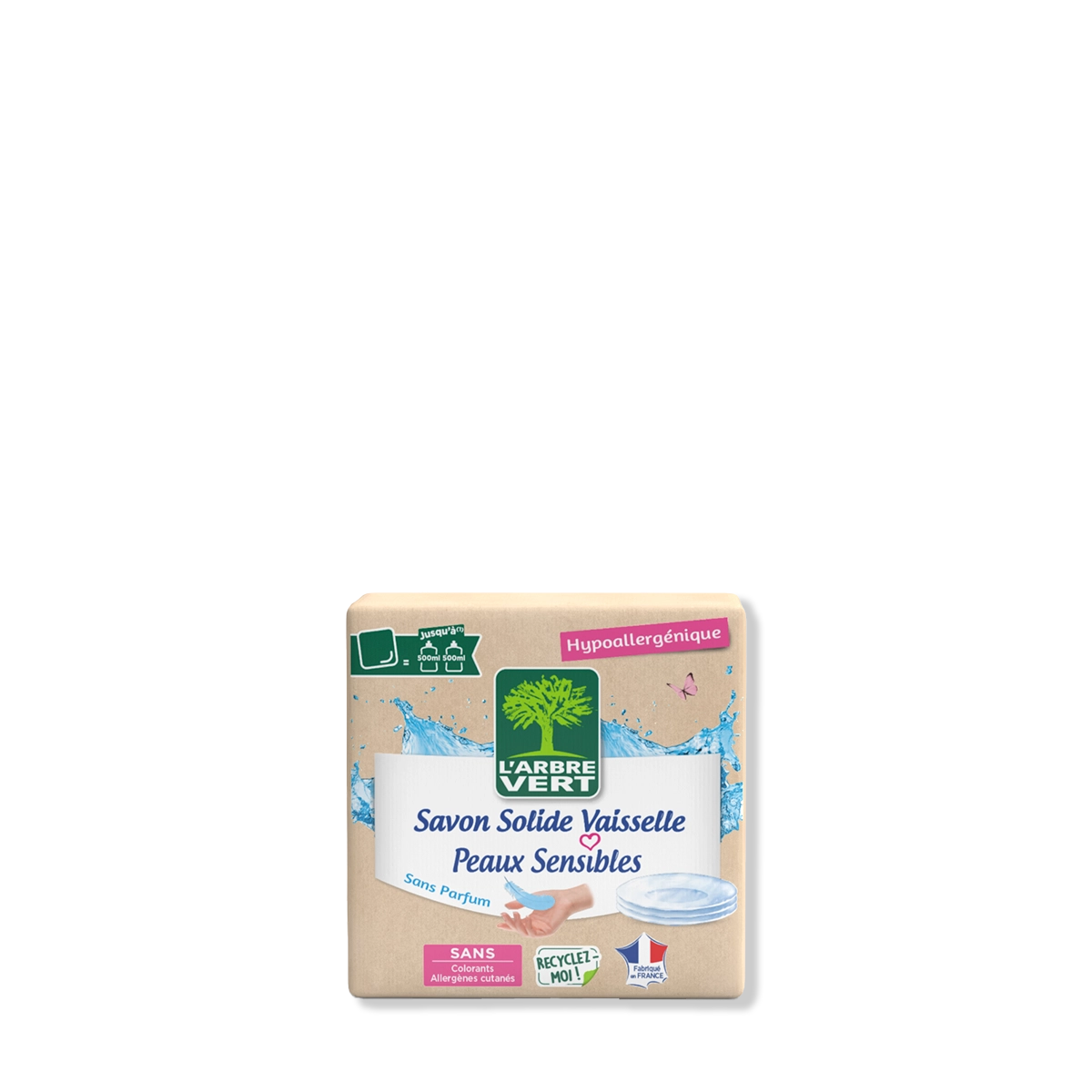 Vaisselle solide Peaux Sensibles 125 g