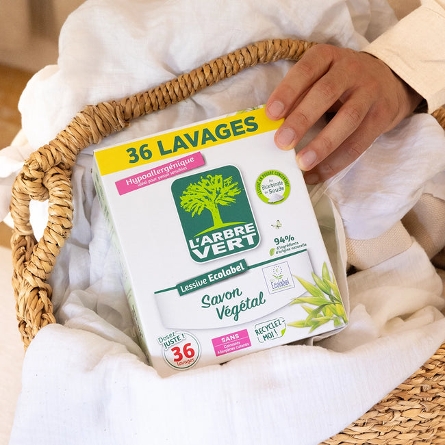 Lessive poudre Savon Végétal 1,8Kg