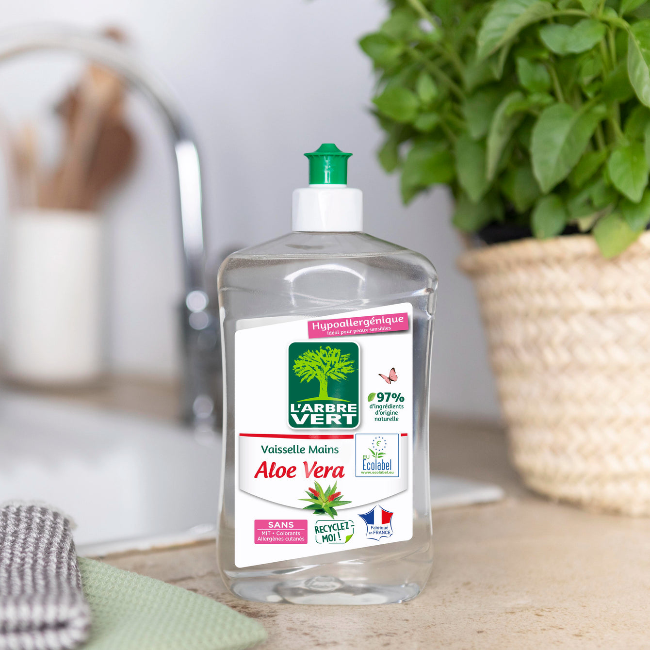 Liquide vaisselle Parfum Aloe vera 500 mL