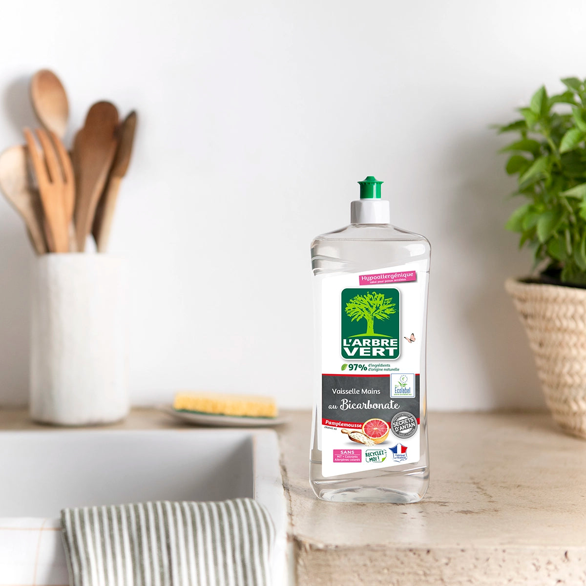 Liquide vaisselle Bicarbonate de soude 750 mL