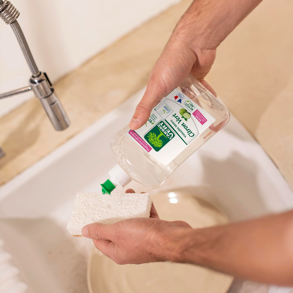 Liquide vaisselle Parfum Citron Vert 500 mL