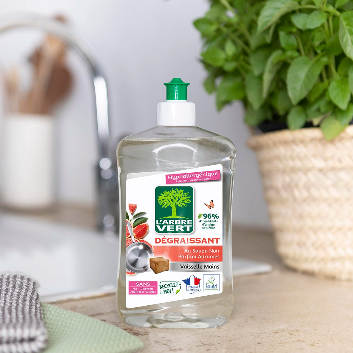 Liquide vaisselle Dégraissant 500 mL