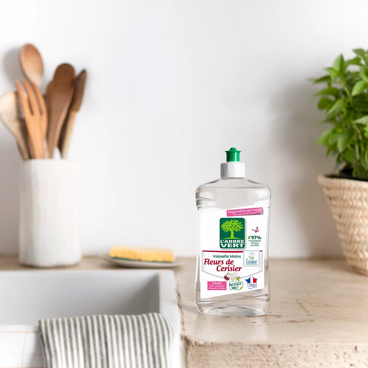 Liquide vaisselle Fleurs de Cerisier 500 mL