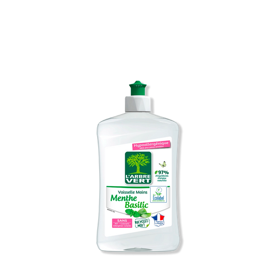 Liquide vaisselle Menthe Basilic 500 mL