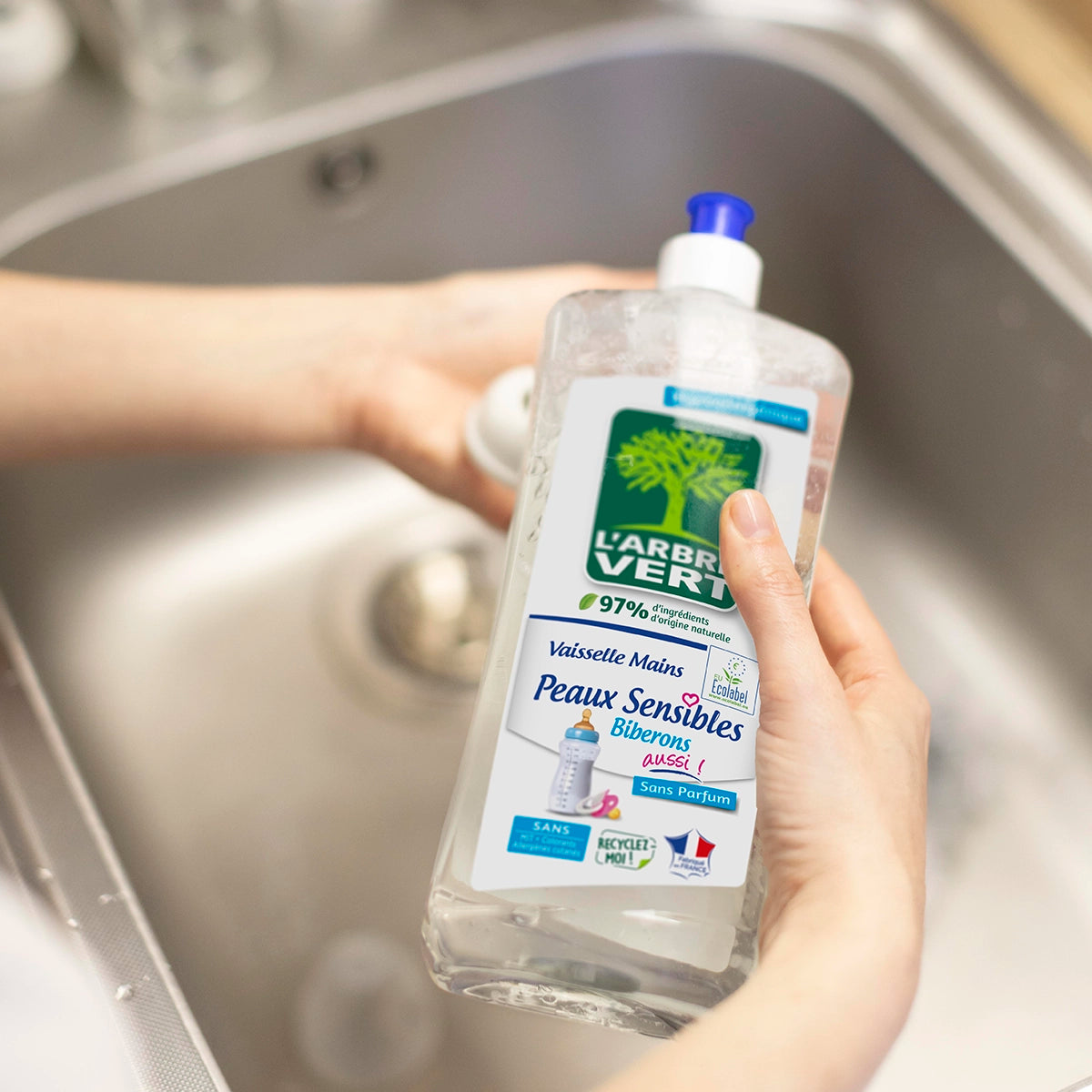 Liquide vaisselle Peaux Sensibles 750 mL