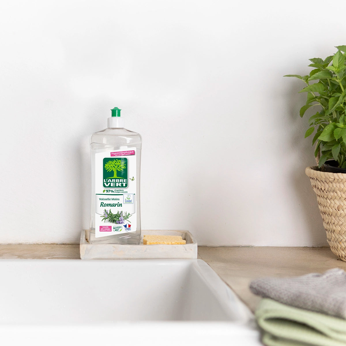 Liquide vaisselle Parfum Romarin 750 mL